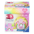 Ravensburger – care bears: cheer bear – 3d puzzle-ball – 55 stukjes