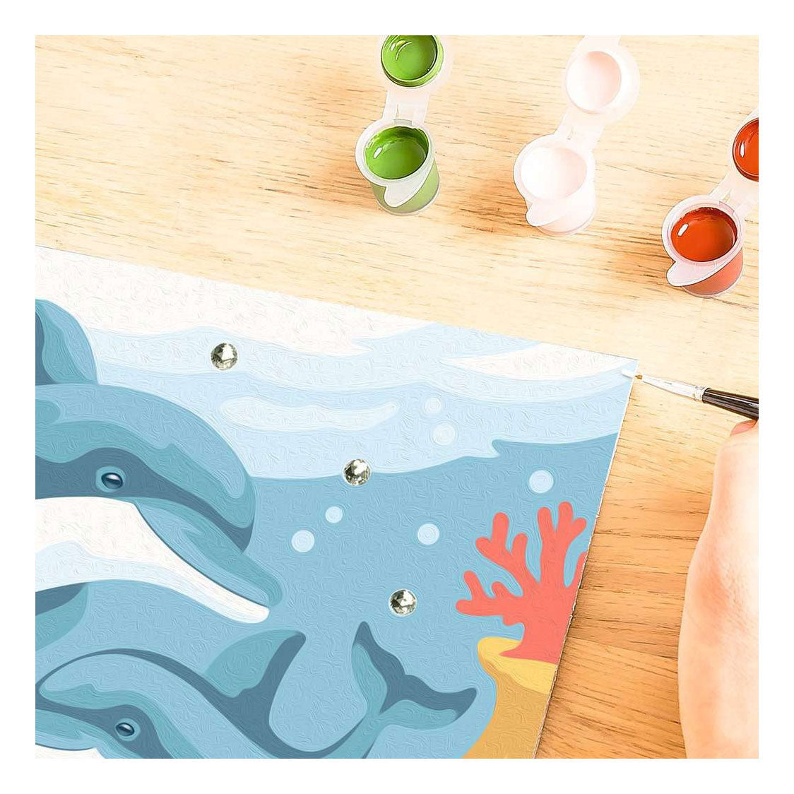 Ravensburger creart springing dolphin