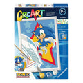 Ravensburger creart schilderen op nummer - speedy sonic
