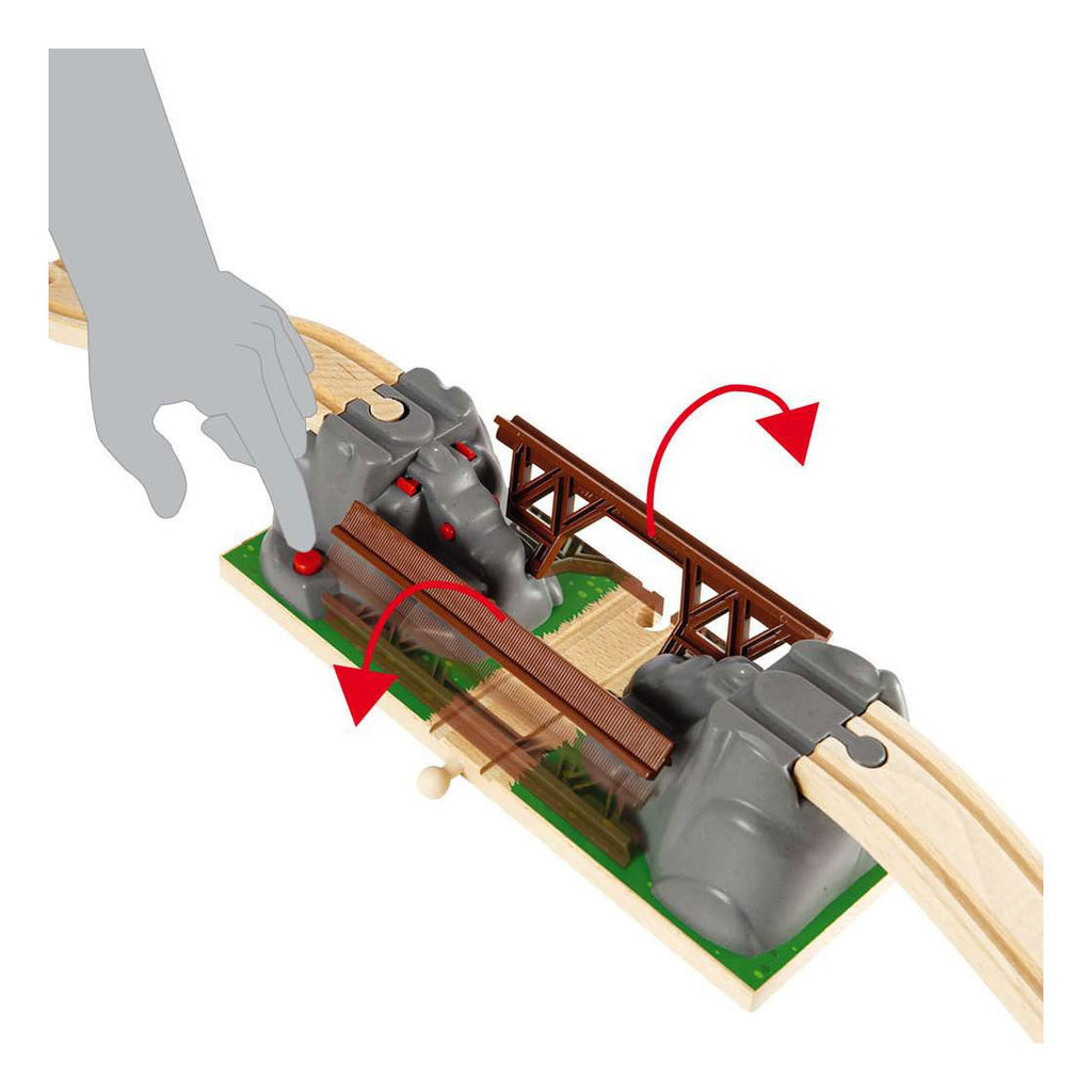Brio speelgoed | wooden toys - klapbrug (33381)
