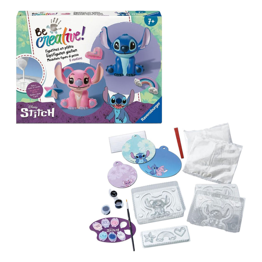 Ravensburger be creative! stitch gipsfiguren gieten