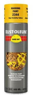 Rust-oleum spuitbus veiligheidsgeel markeerverf 500ml