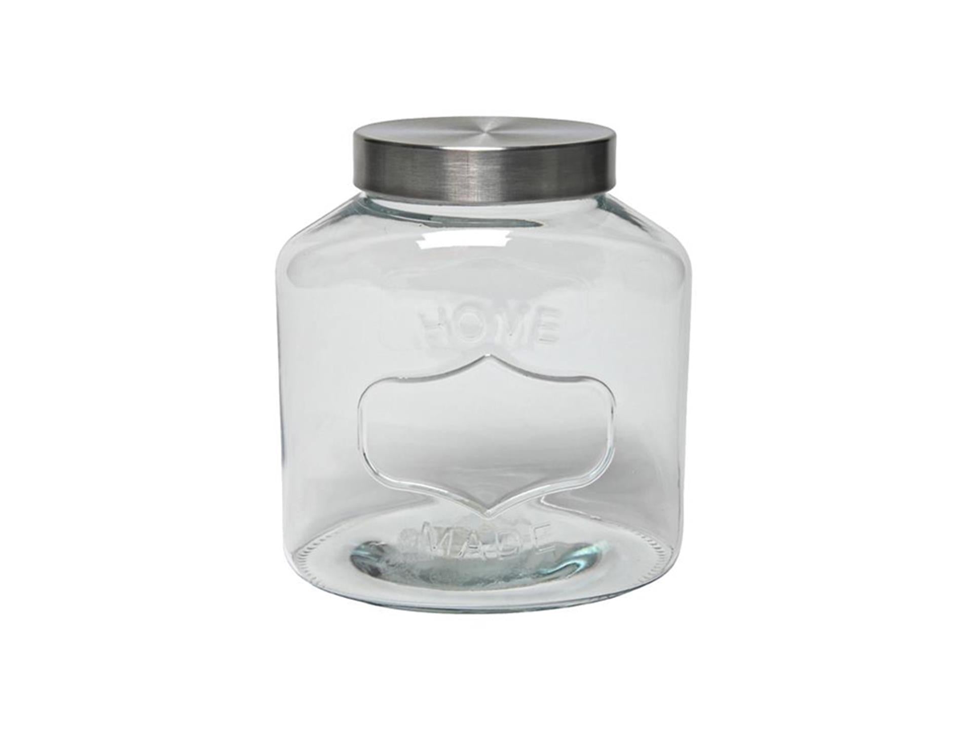 Kitchen tools voorraadpot glas homemade 17,5x12,5x20cm