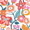 Servetten, bloemen, afm 33x33 cm, 20 stuk 1 doos