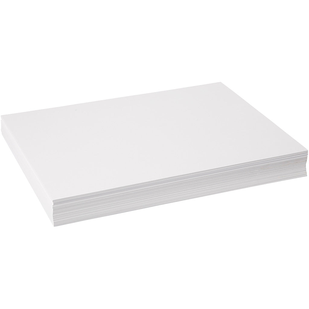 Creativ company tekenpapier, a3, vel 297x420 mm, 130 gr, wit, 250 vel 1 doos