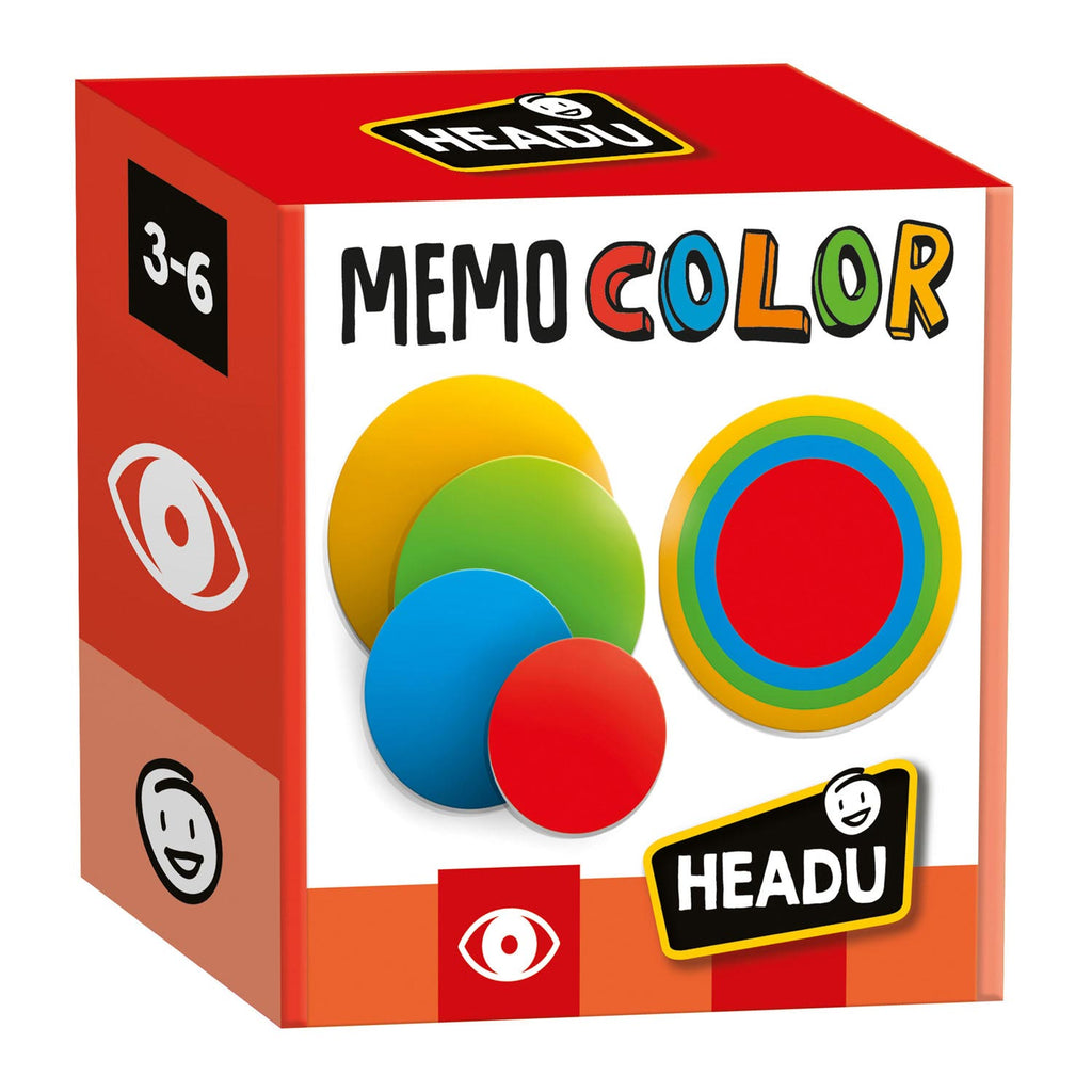 Headu memospel kleuren