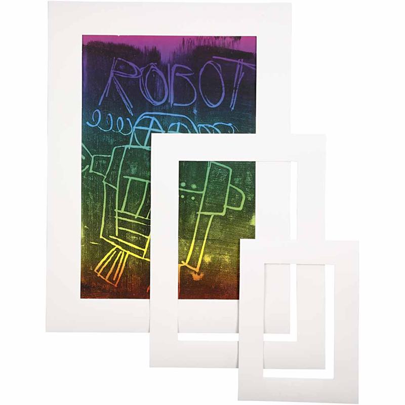 Https: www.cchobby.nl passepartout-lijsten-a3-a4-a5-afm-17x23-25x34-35-48-cm-dikte-0-4-mm-270-gr-wit-75-stuk-1-doos
