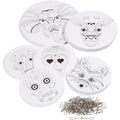 Mobielen met motief, d 12+15+18 cm, 300 gr, wit, 20 set 1 doos