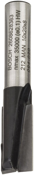 Bosch - vingerfrezen 8 mm, d1 10 mm, l 20 mm, g 51 mm