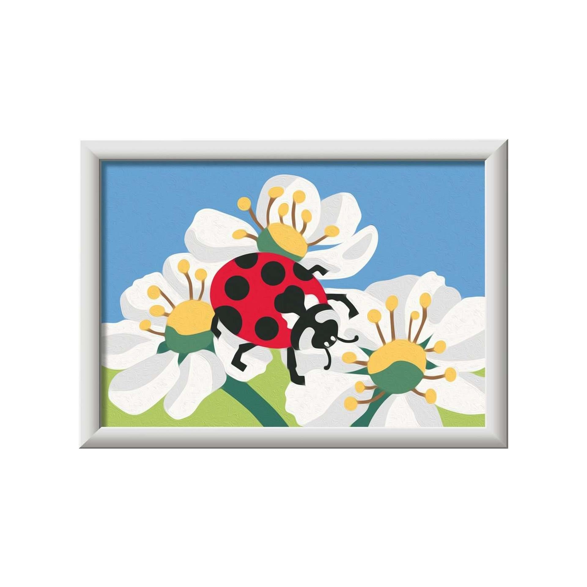 Ravensburger Creart Malen nach Zahlen – Marienkäfer