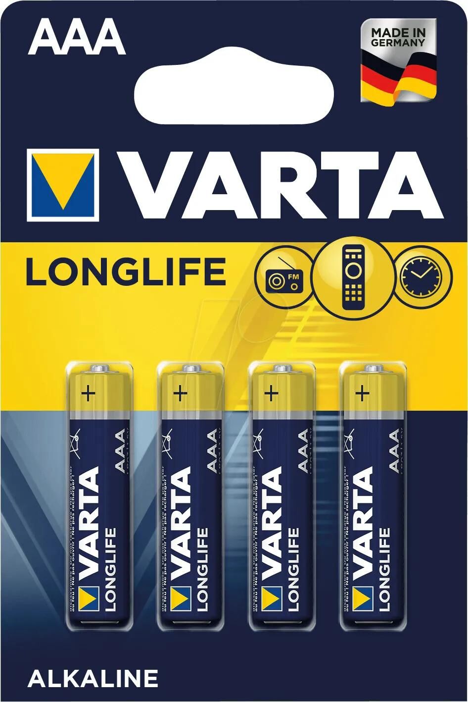 Batterij varta aaa alkaline