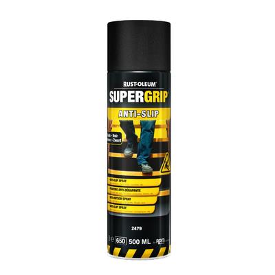 Rust-oleum spuitbus zwart 500ml antislip