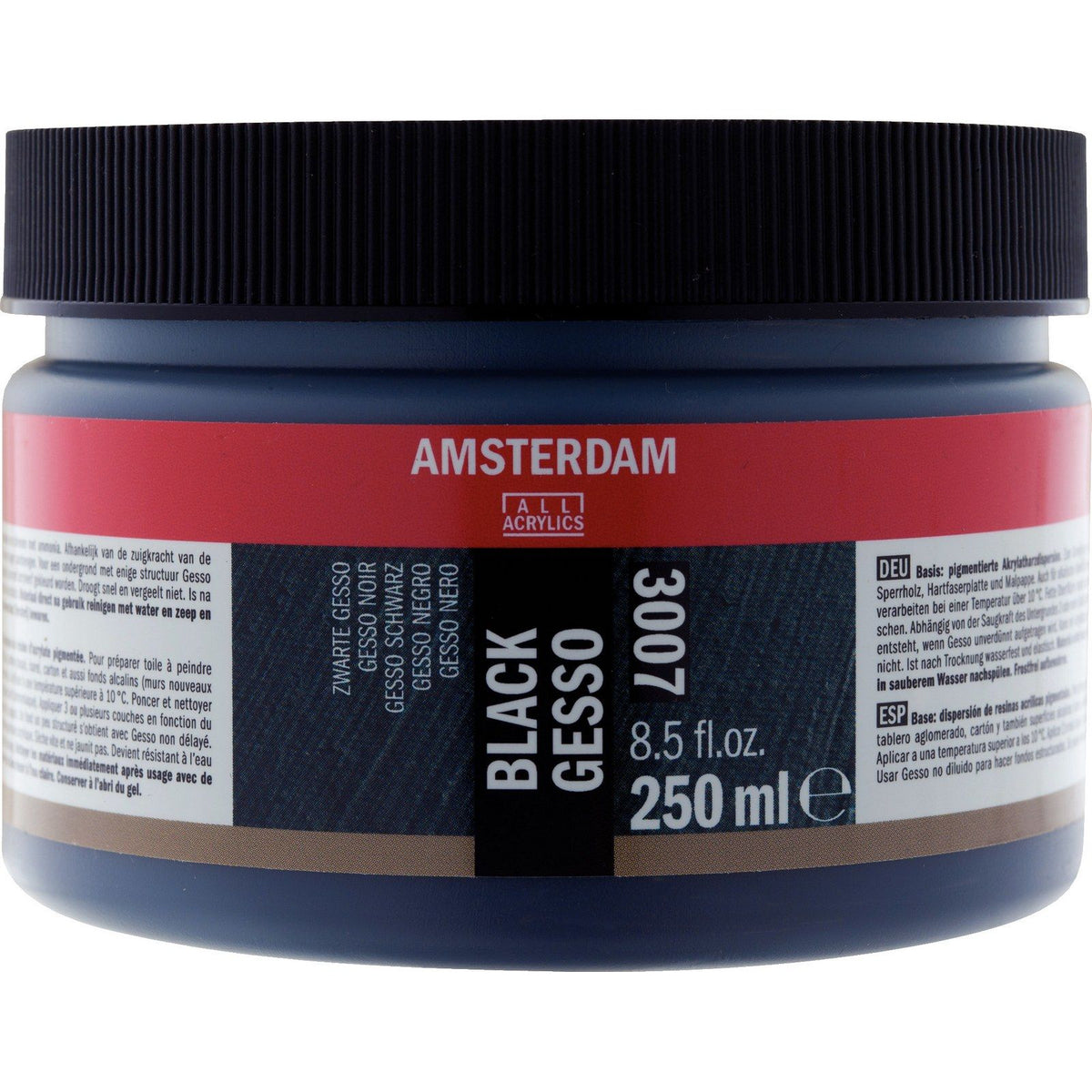 Royal talens gesso 007 zwart 250 ml