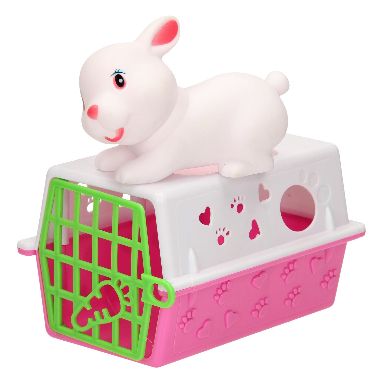 Toi-toys dier in koffer