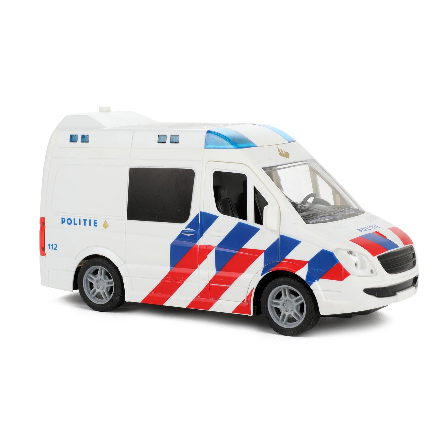 Toi-Toys Polizeibus mit Licht und Sound