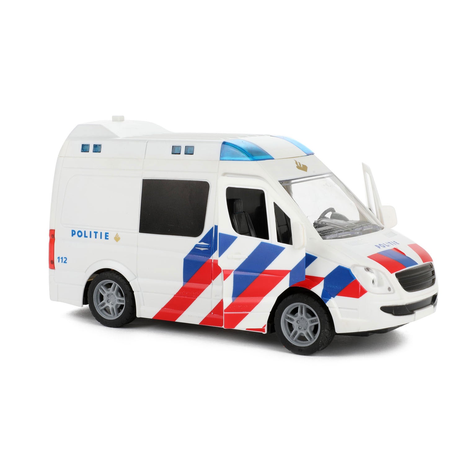Toi-Toys Polizeibus mit Licht und Sound