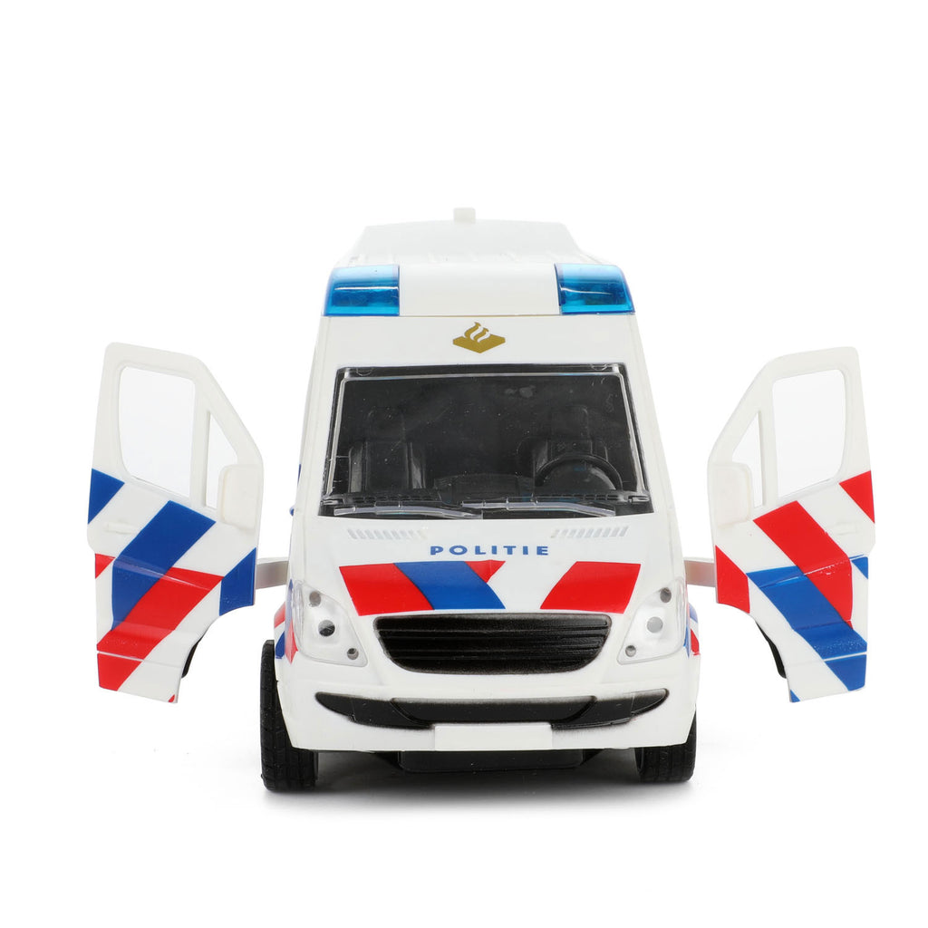 Toi-Toys Polizeibus mit Licht und Sound