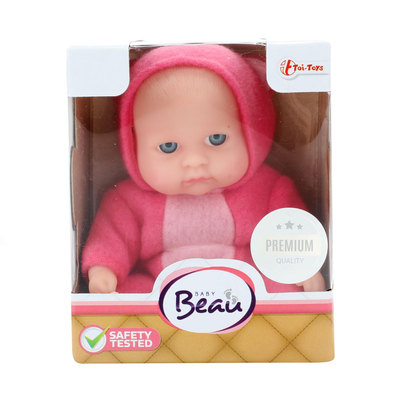 Beau Baby Babypuppe mit Schlafmütze