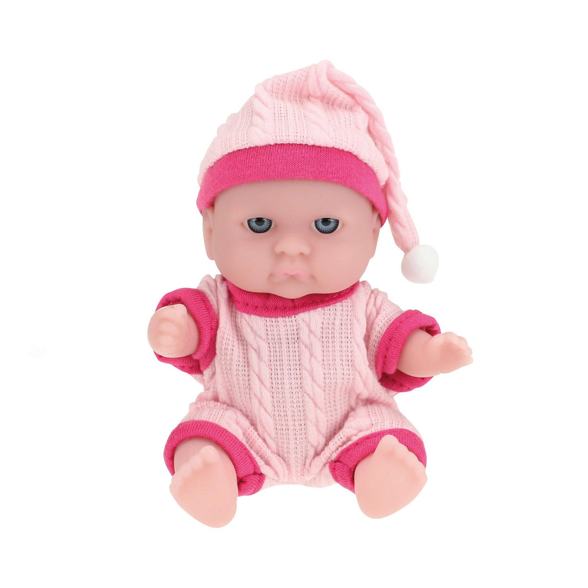 Beau Baby Babypuppe mit Schlafmütze