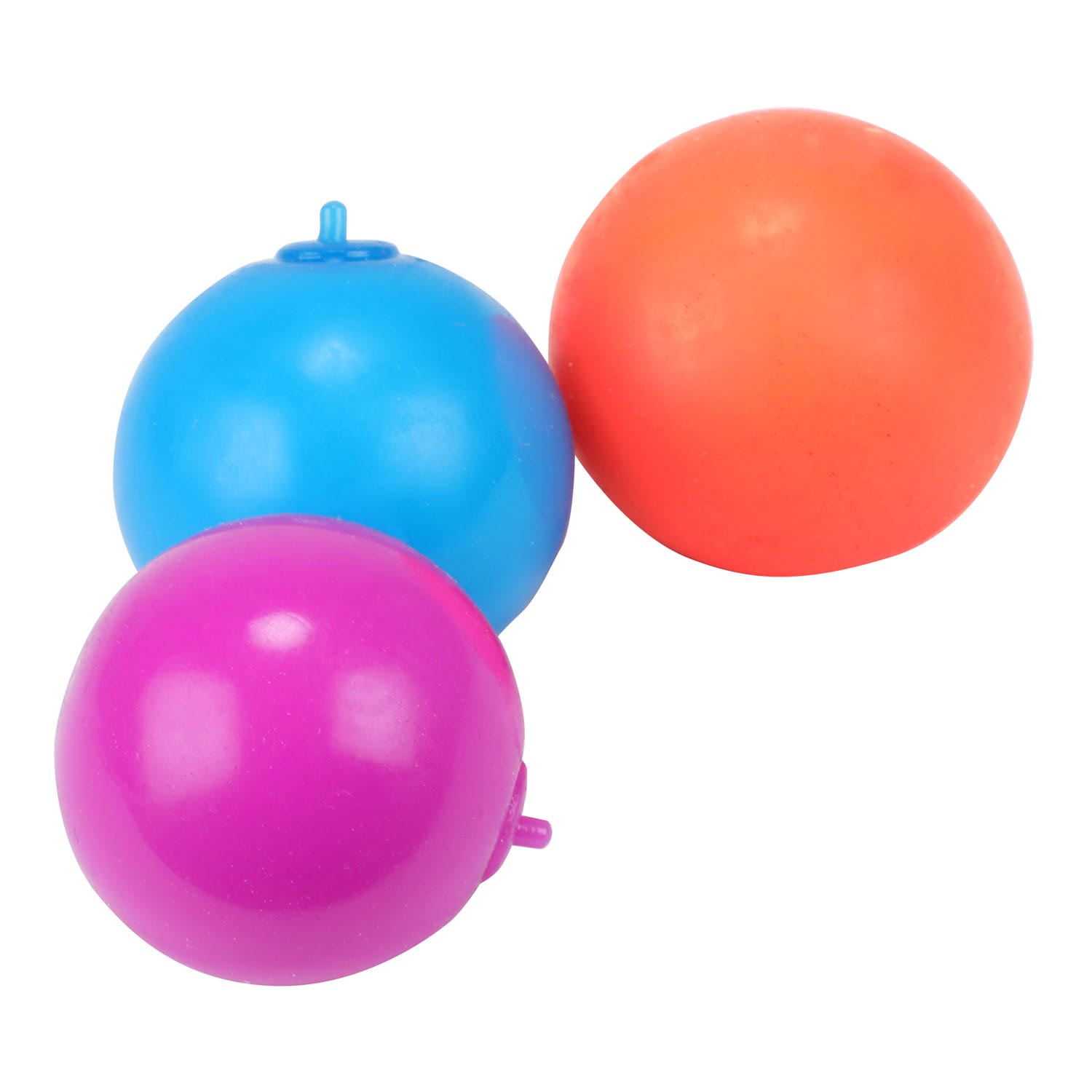 Toi-toys mini anti stressbal 4 cm 3 stuks