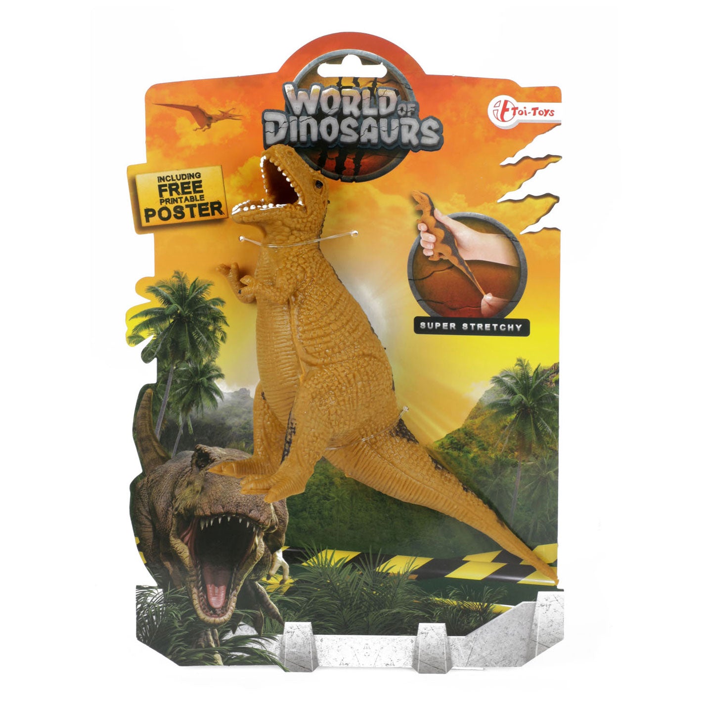 Toi-Toys Dinosaurier dehnbar