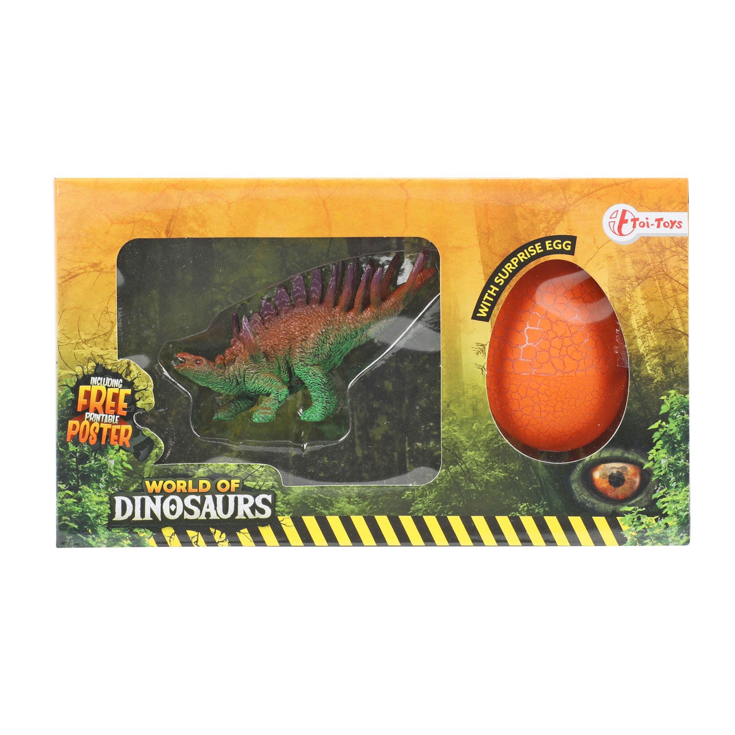Toi-Toys Welt der Dinosaurier mit Überraschungsei