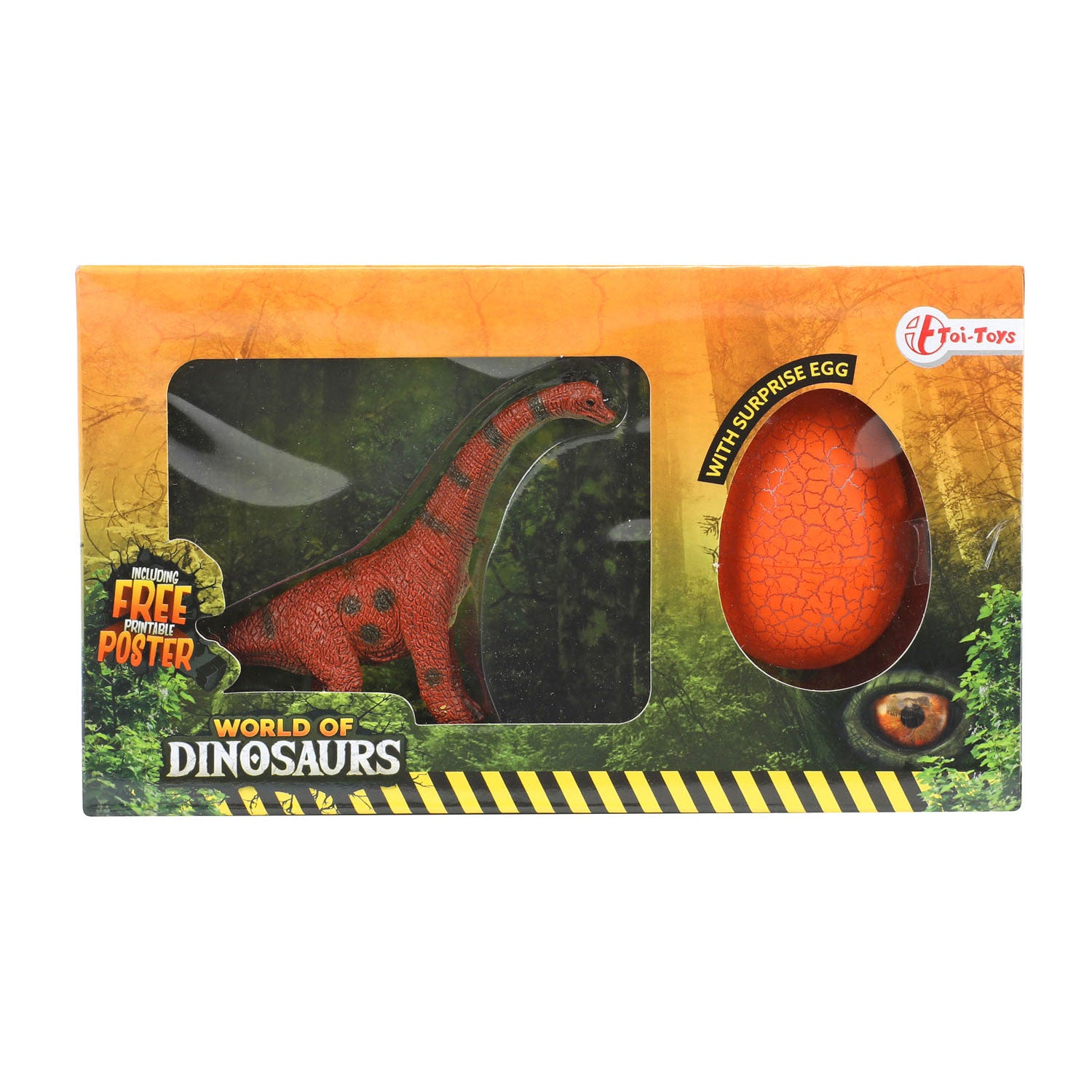Toi-Toys Welt der Dinosaurier mit Überraschungsei