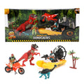 World of dinosaurs speelset - boot en motor met dino's