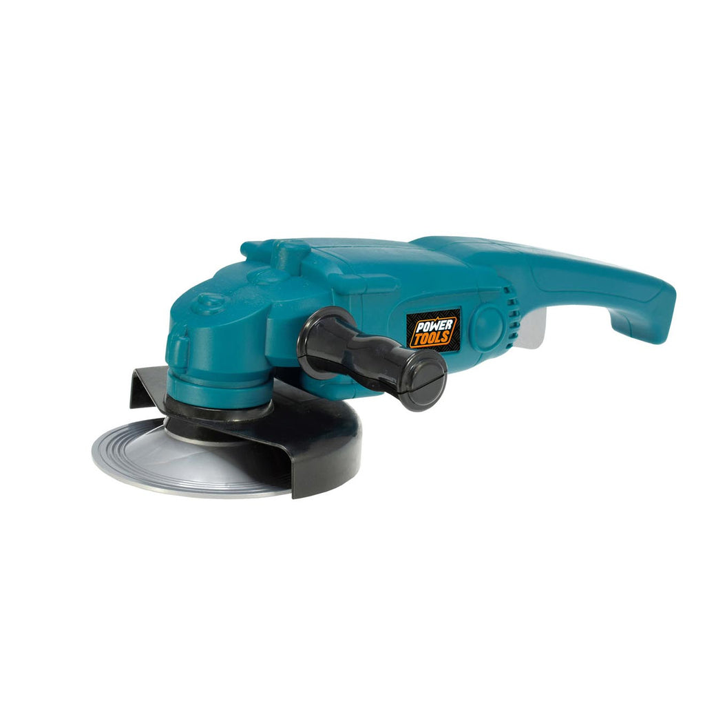 Winkelschleifer von Power Tools mit Schutzbrille