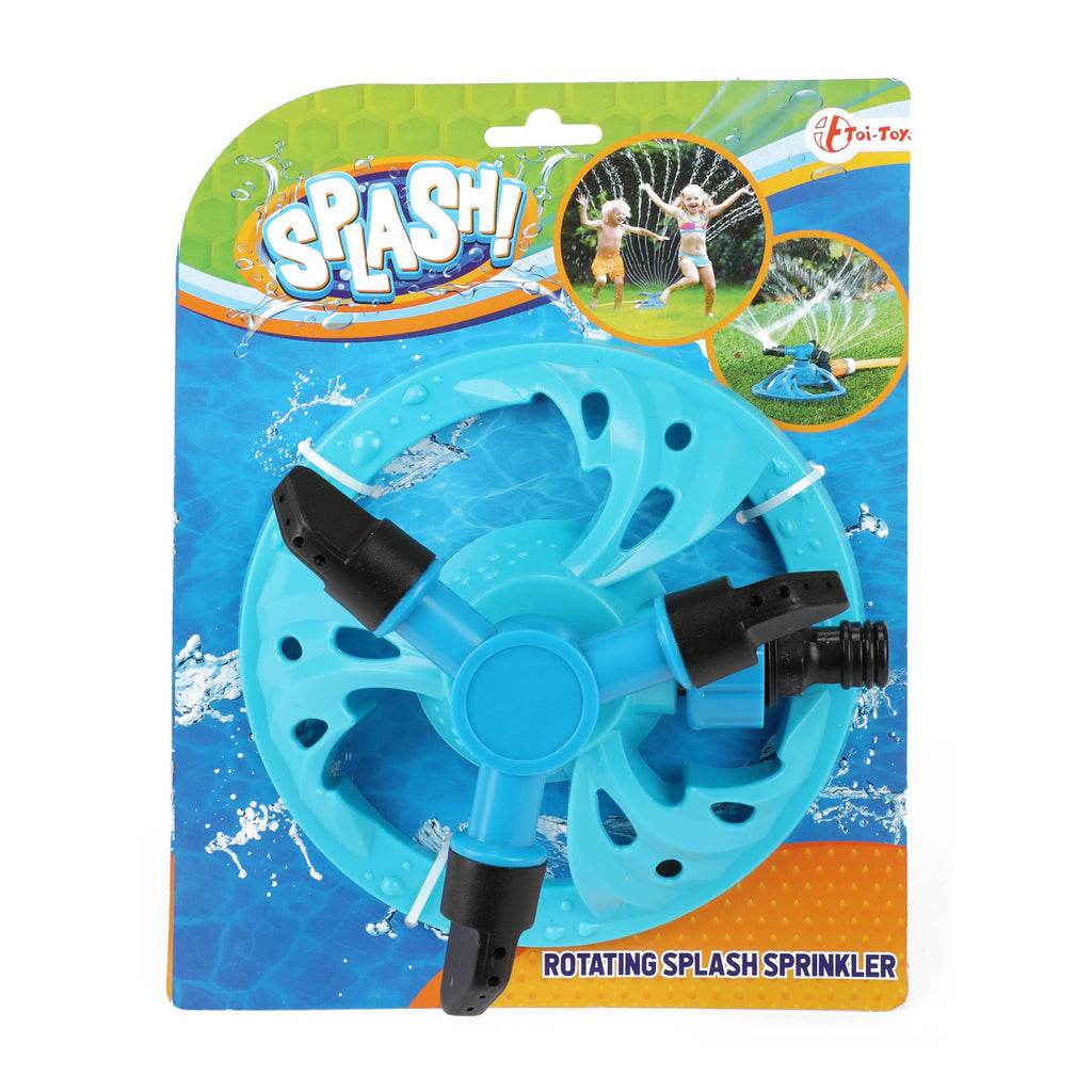 Platsch! Rotierender Wassersprinkler