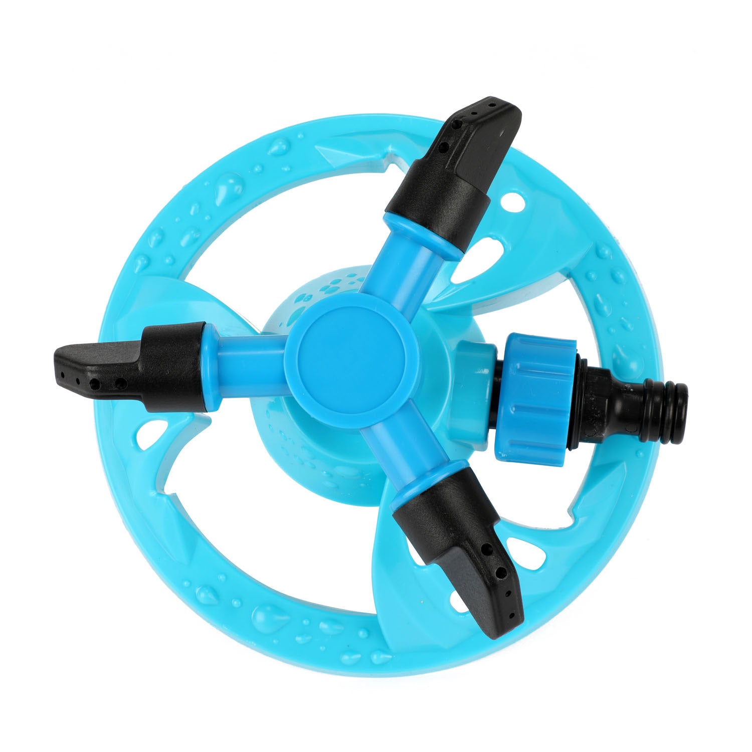 Platsch! Rotierender Wassersprinkler