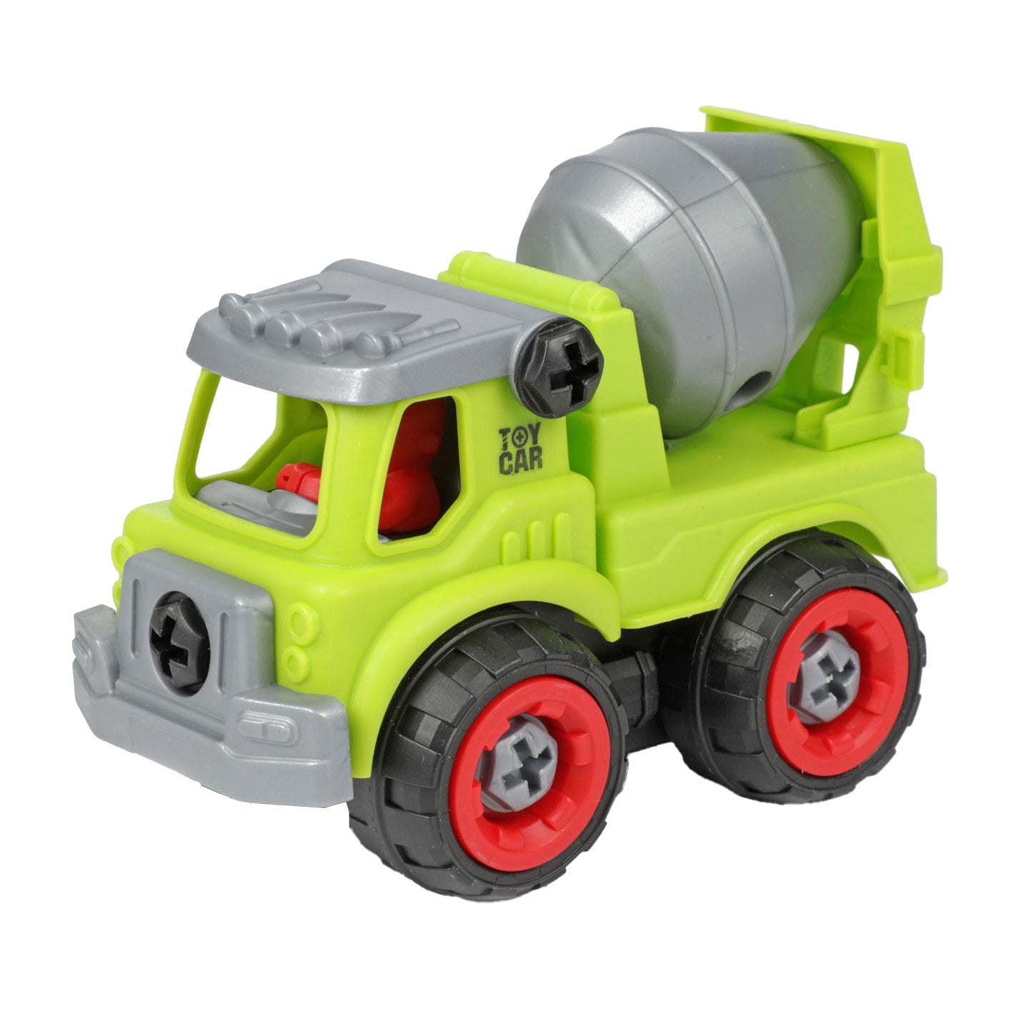 Toi-Toys Autos, Lastwagen, Baufahrzeuge mit Schraubenzieher