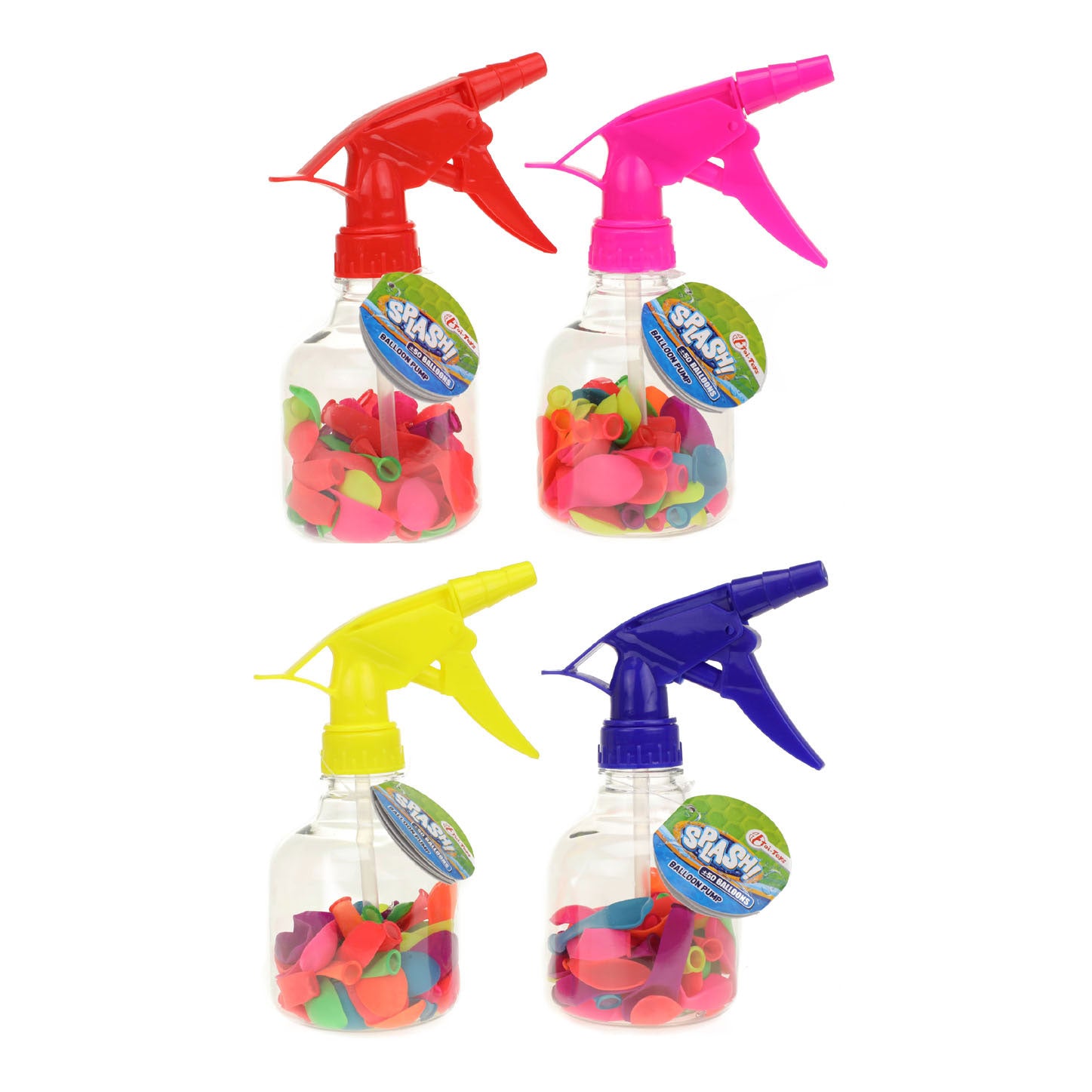 Spritzballonpumpe mit 50 Wasserbomben