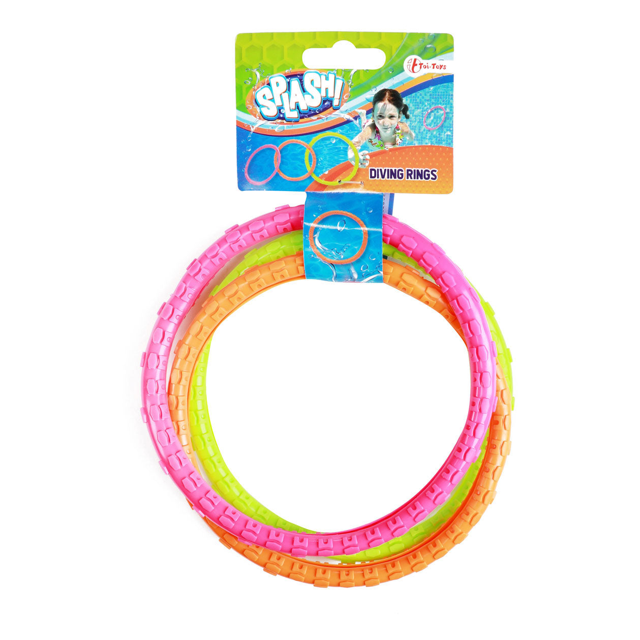 Toi-Toys Toi Toys Splash-Tauchringe, 3er-Set