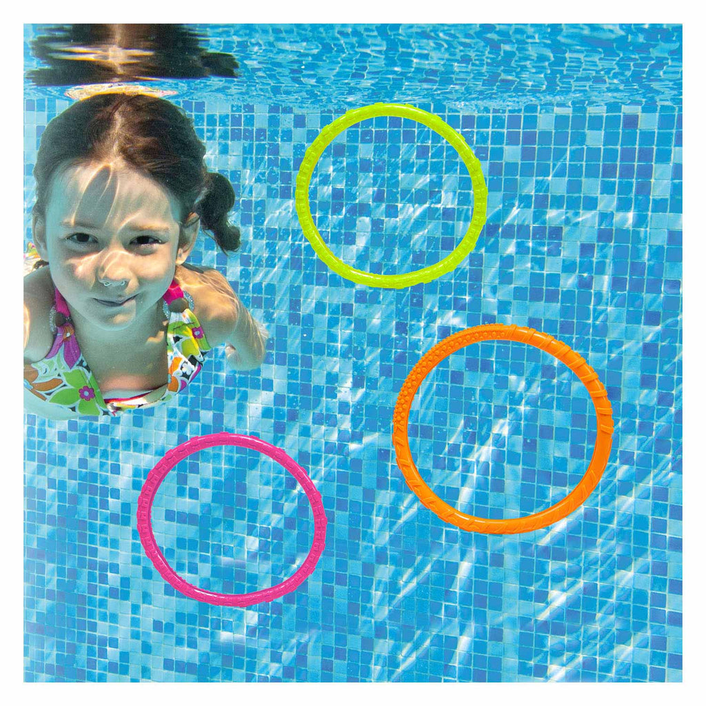 Toi-Toys Toi Toys Splash-Tauchringe, 3er-Set