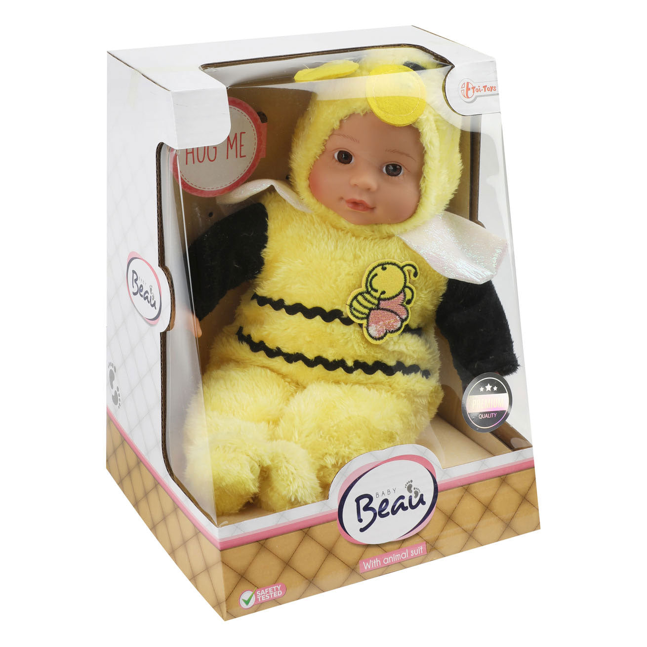 Baby Beau Babypuppe im Tieranzug bei