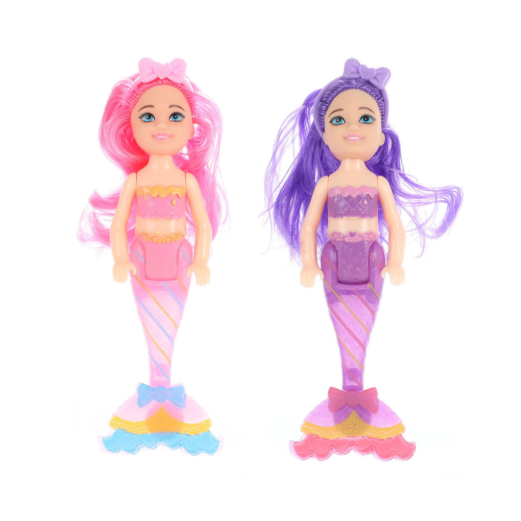 Toi-Toys Meerjungfrauen-Puppen, Schwestern, 4 Stück.