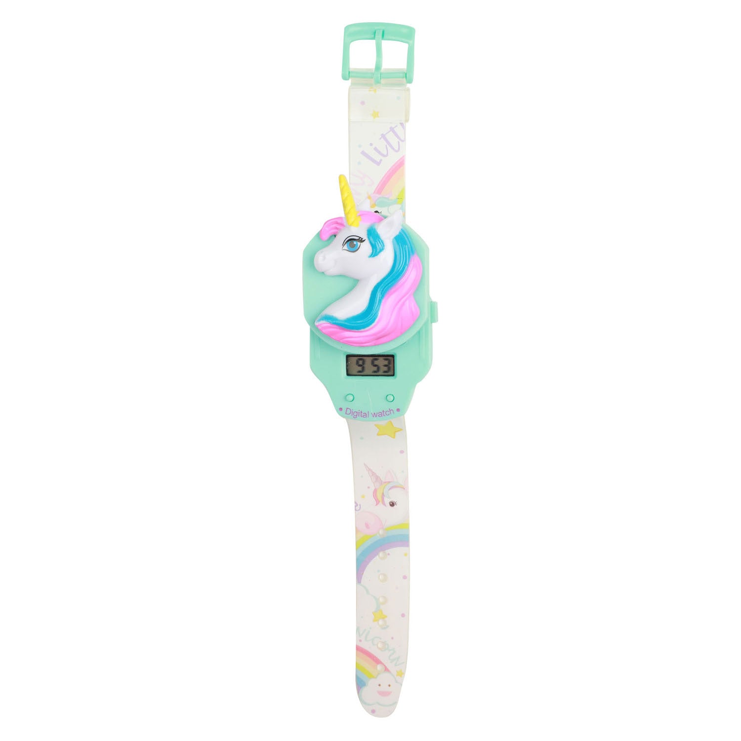 Traumpferd Digitaluhr Einhorn