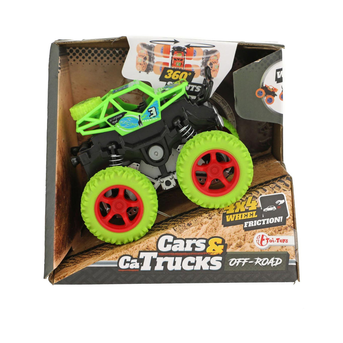 Toi-toys vehicool monstertruck 20520z, 4 ass.
