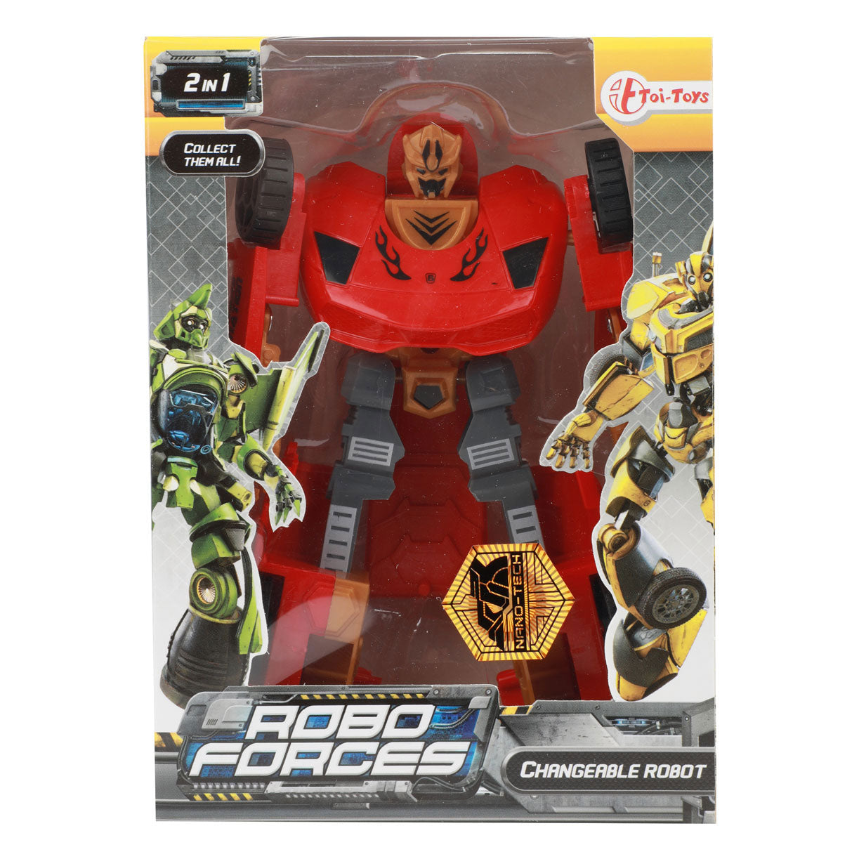 Roboforces transformeer robot speelgoedauto - uni