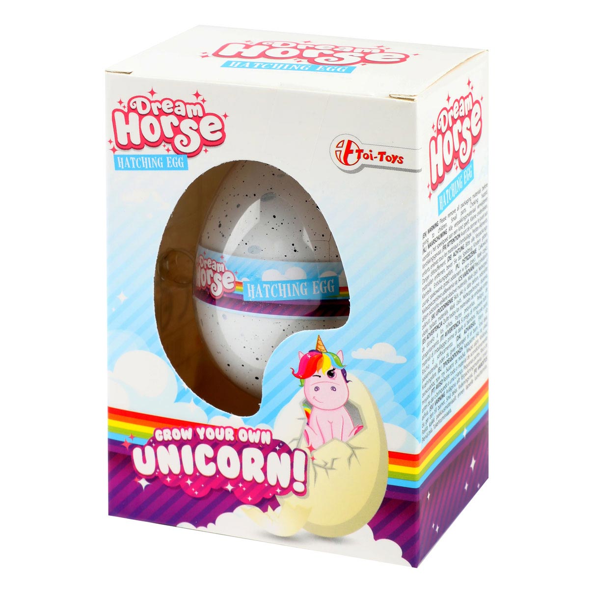 Dream Horse Einhorn-Wachstumsei, 17 cm