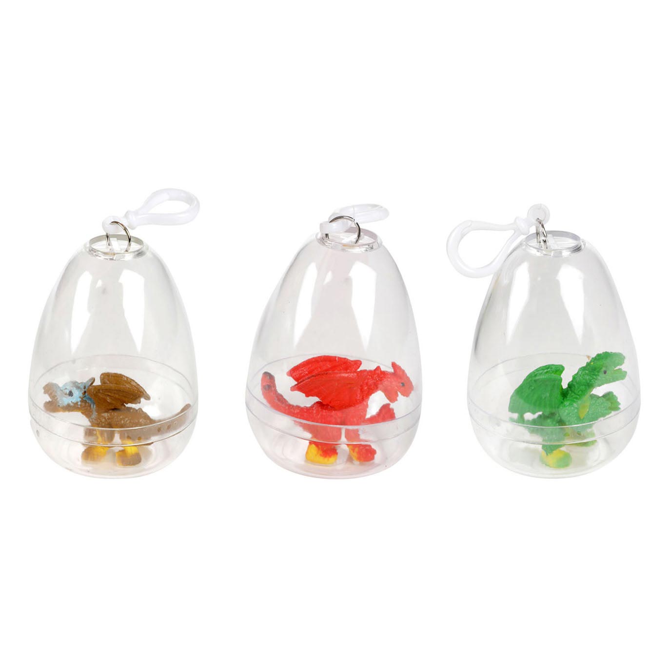 Toi-toys toi toys groeidino in ei sleutelhanger