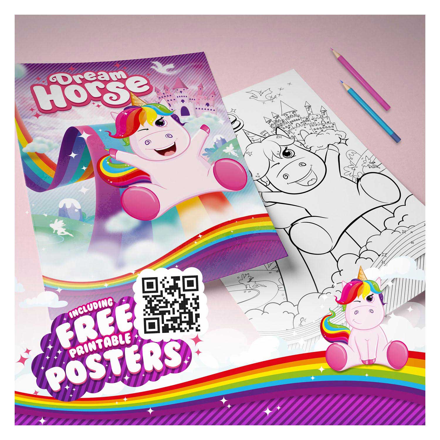 Toi-Toys Umhängetasche Einhorn