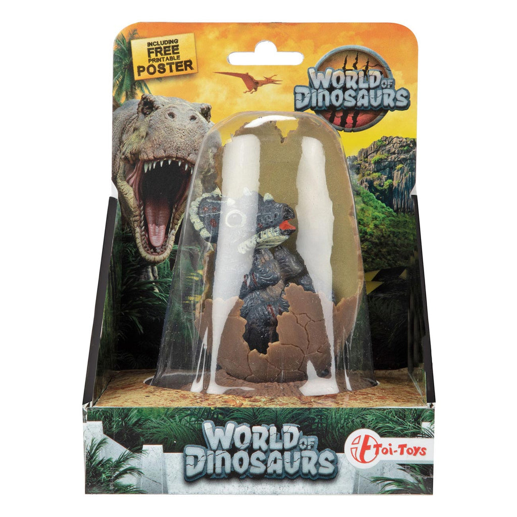 Welt der Dinosaurier: Baby-Dino im Brochenem-Ei