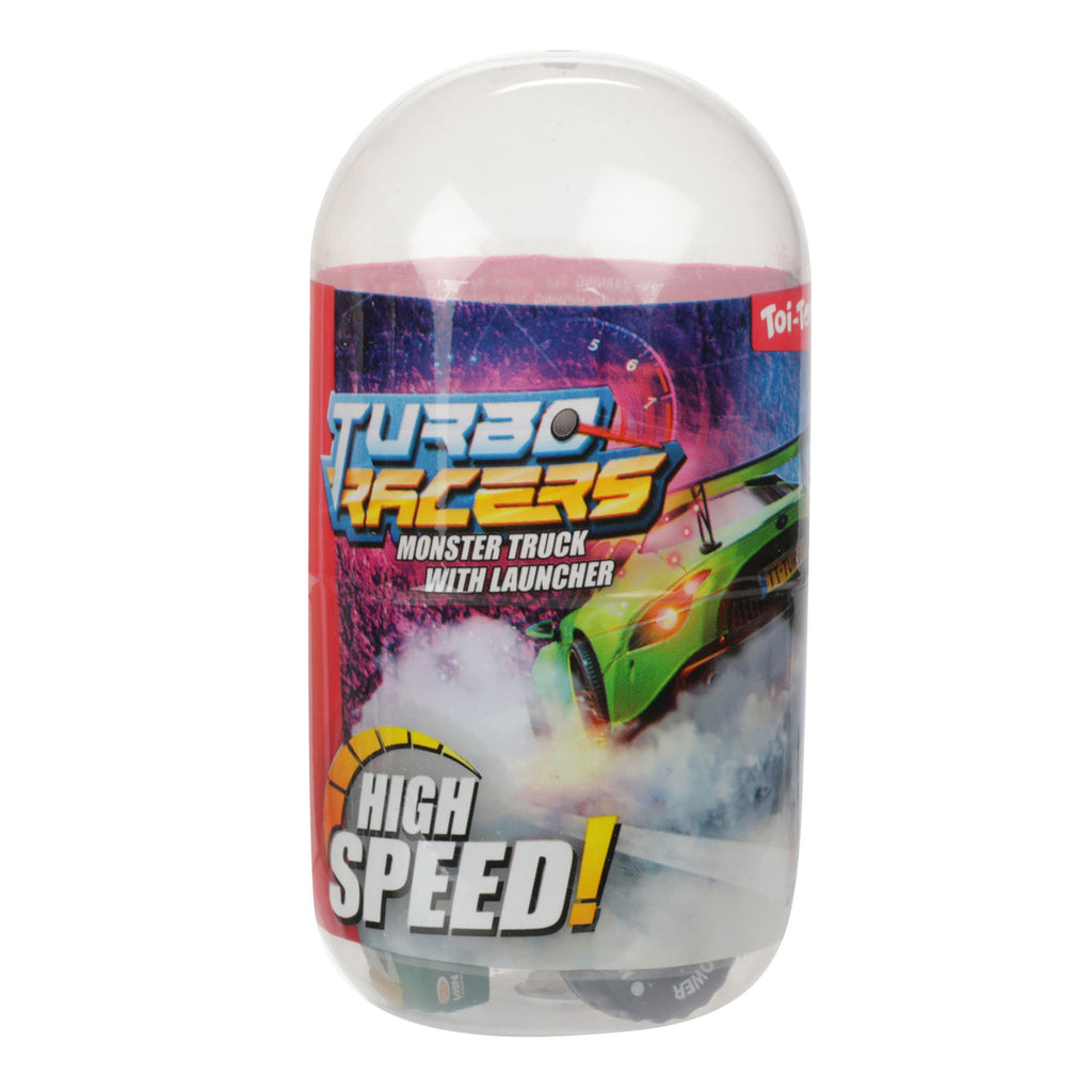 Toi-toys monster truck met afschieter in ei
