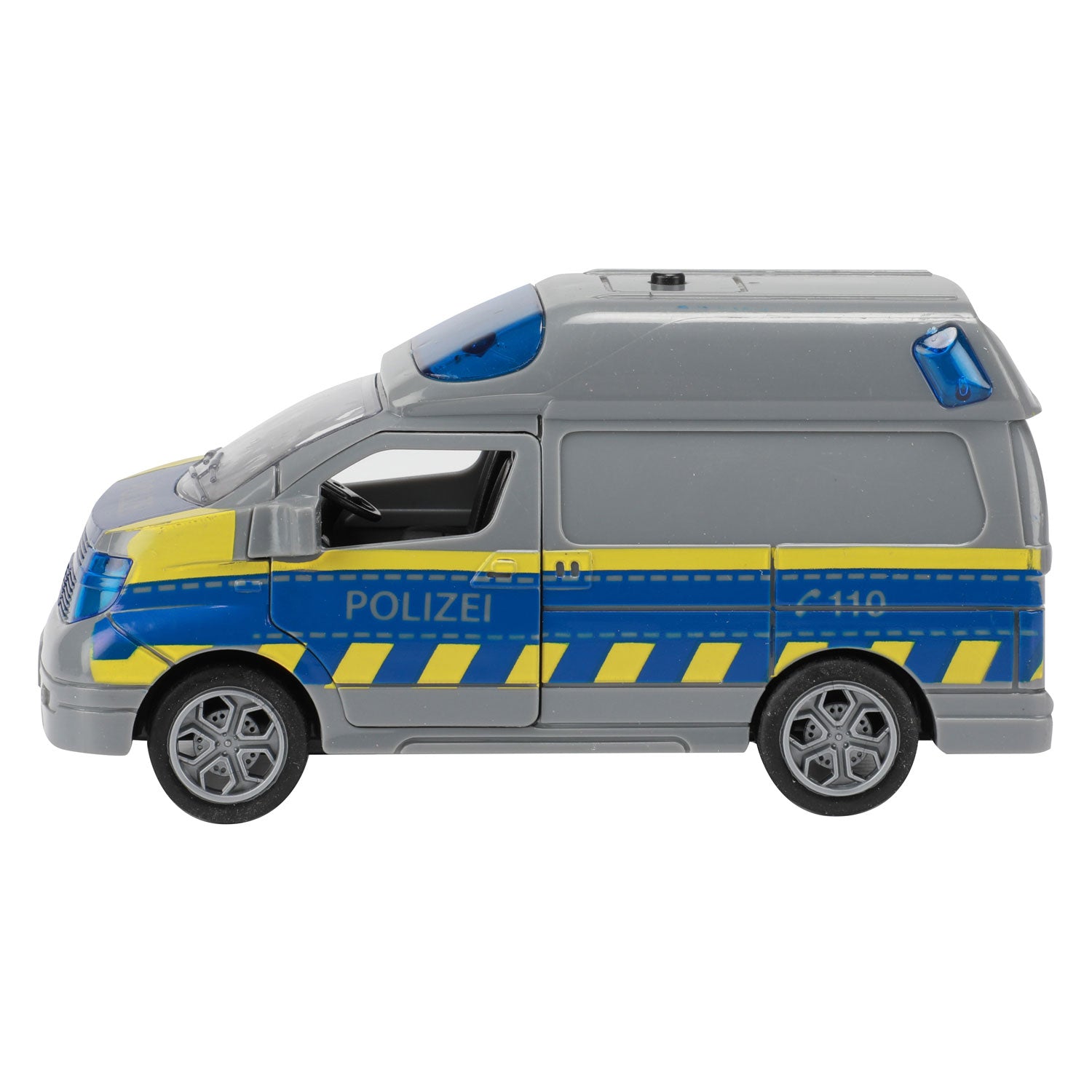 Autos, LKWs, Reibungs-Polizeiwagen (DE) mit Licht und Sound