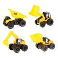 Vehicool bouwvoertuigen set - 4st