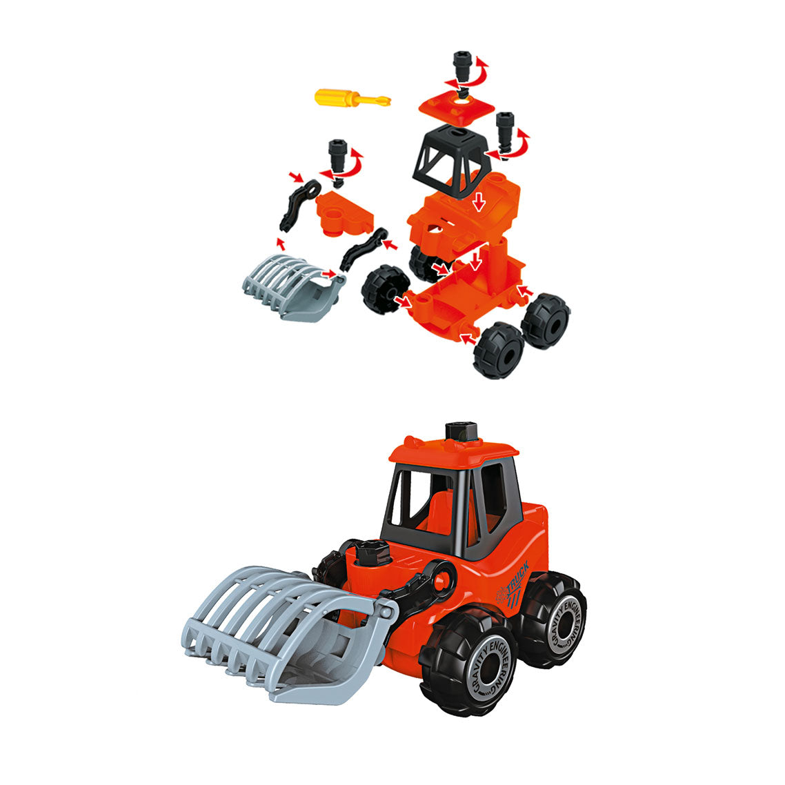 Toi-Toys Bauen Sie ein Nutzfahrzeug