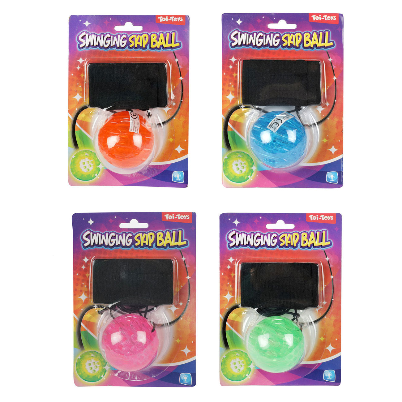 Toi-Toys Bungee-Ball ø5cm mit Licht