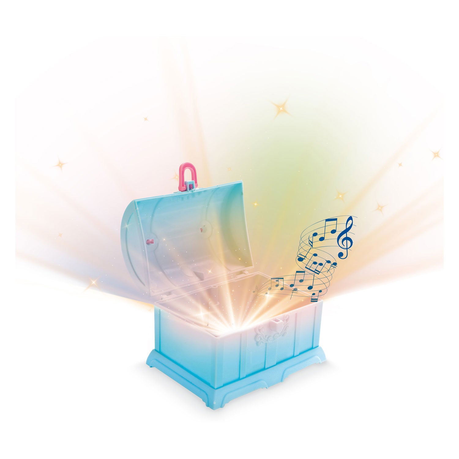 Toi-Toys Eisprinzessinnen-Schmuck in einer Schatztruhe mit Licht und Sound